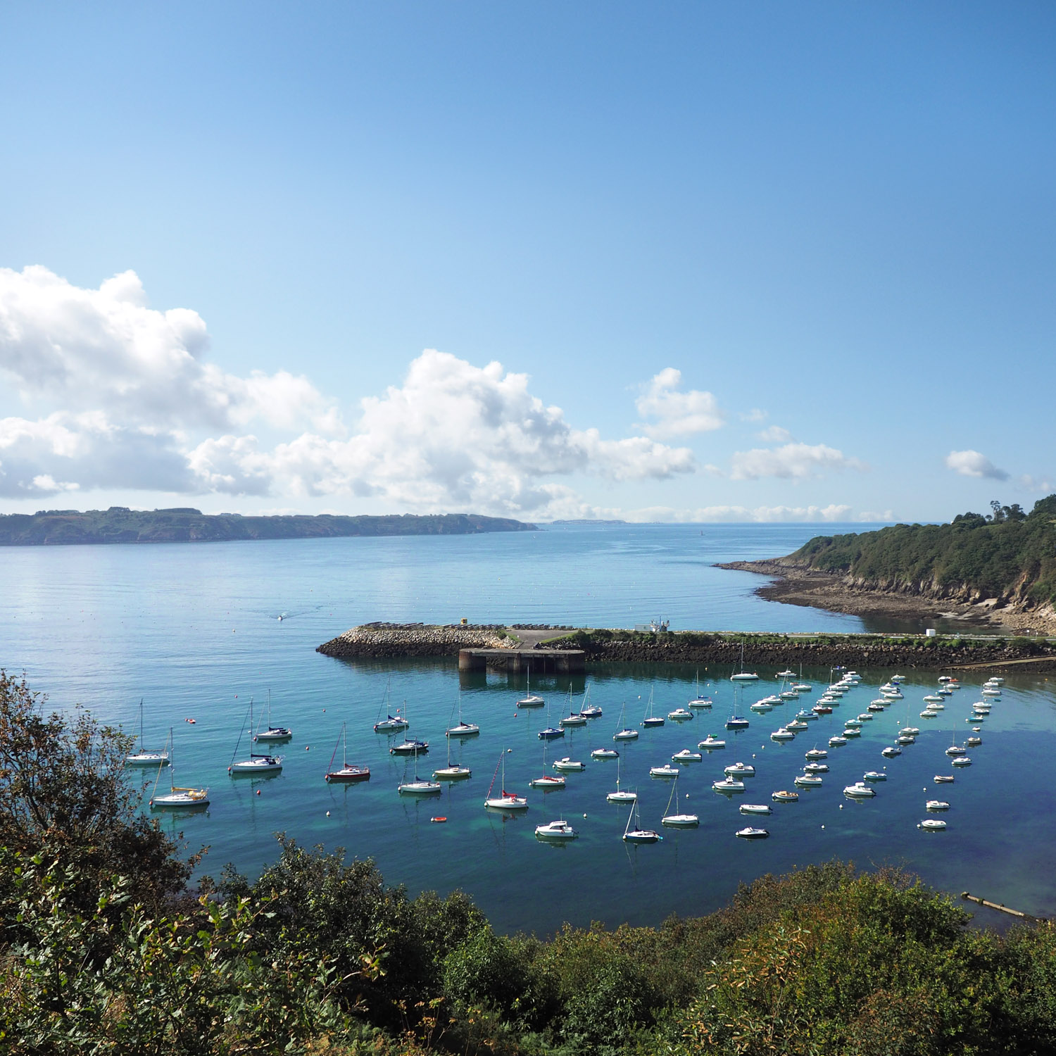 Vue depuis l'hôtel Belvédère Brest